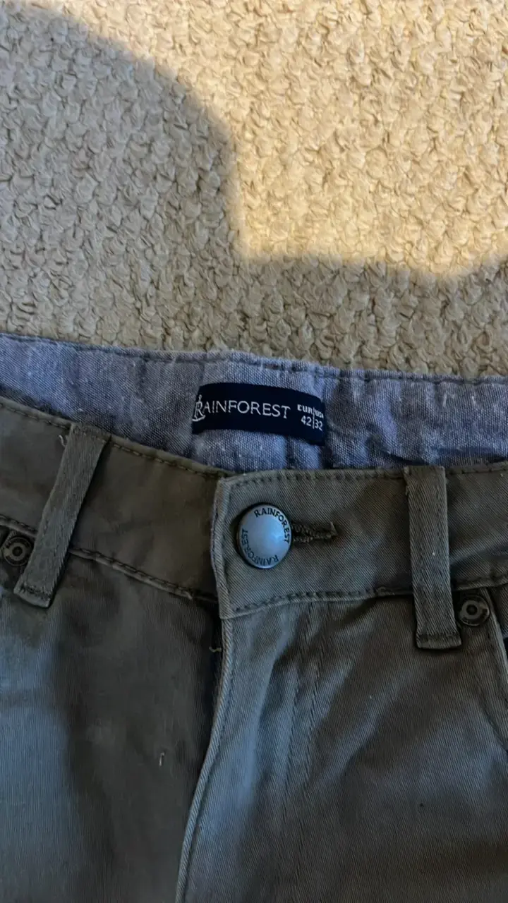 Pantalones Rainforest Verde Oliva Talla 16 - 3