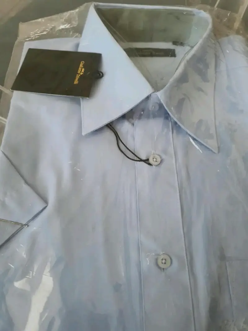 Camisa formal celeste Giuliano Trive