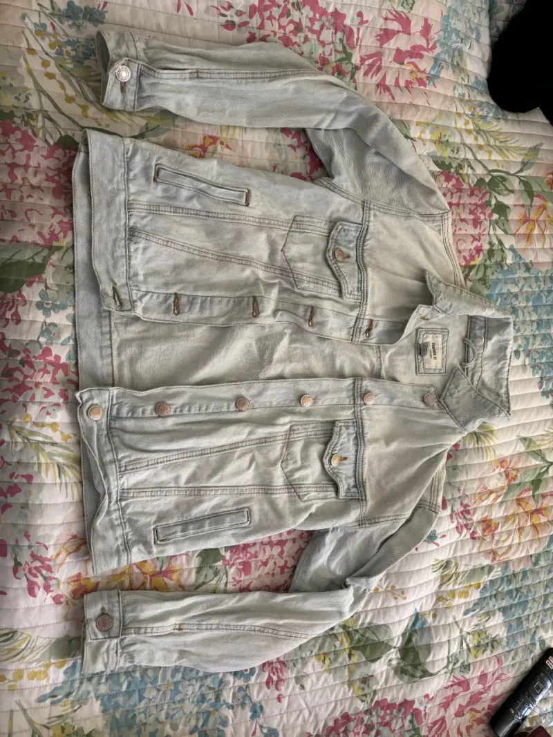 Chaqueta de mezclilla Forever 21 azul claro