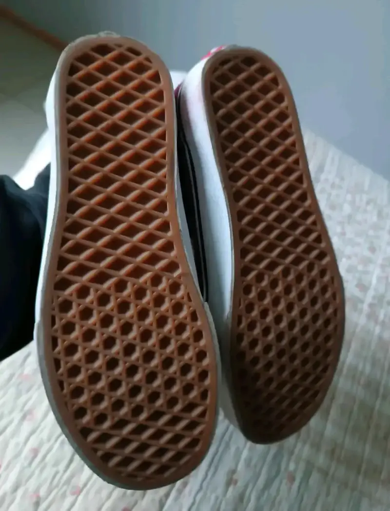 Zapatillas Vans burdeos clásicas - 2
