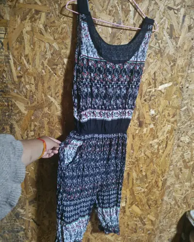 Enterito estampado floral para mujer - miniatura 1