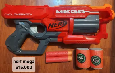 Pistola lanzador Nerf con dardos - miniatura 1