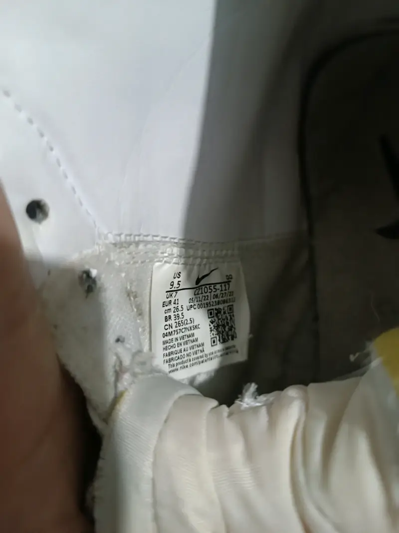 Zapatillas blancas de caña alta para hombre - 5