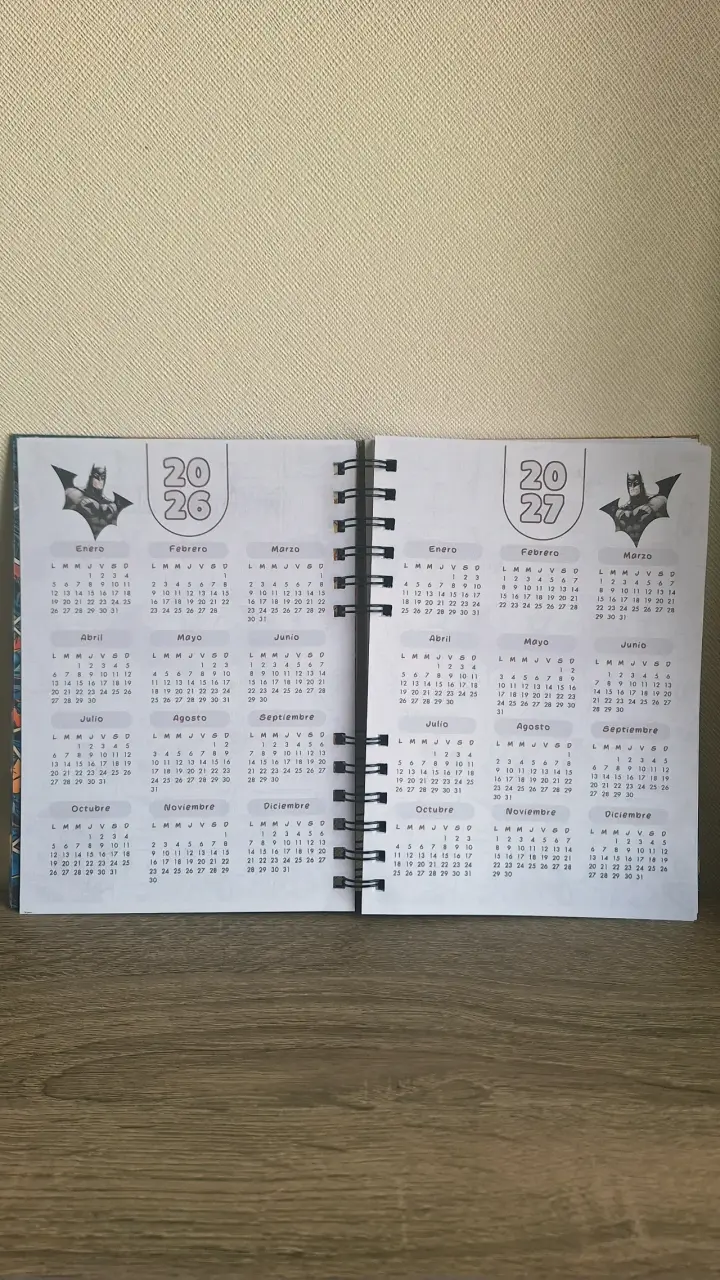 Agenda planner Batman - 2