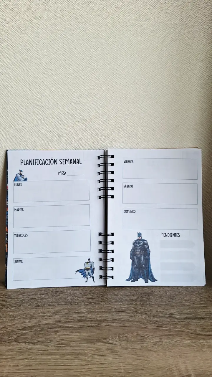 Agenda planner Batman - 4
