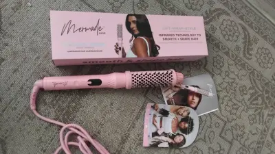 Cepillo térmico infrarrojo Mermade Hair rosa - miniatura 1