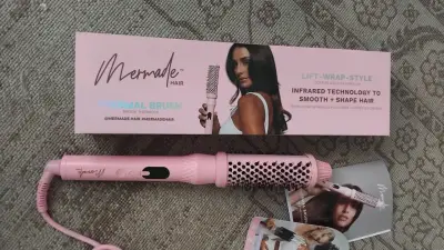 Cepillo térmico infrarrojo Mermade Hair rosa - miniatura 2