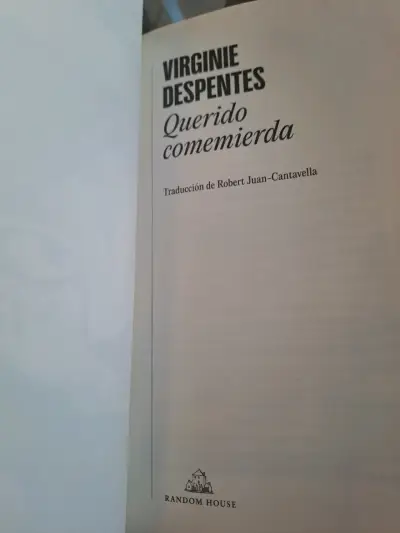 Libro Querido Comemierda de Virginie Despentes - miniatura 3