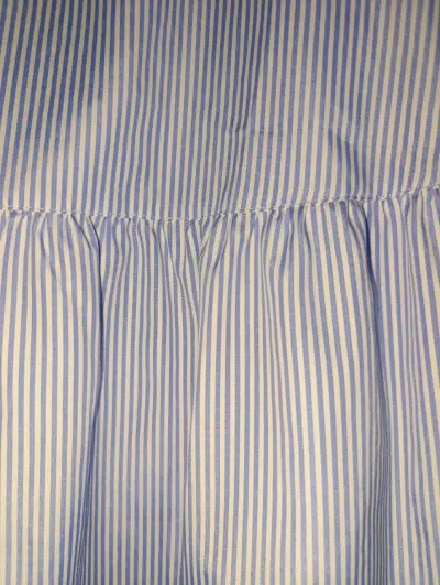 Blusa de rayas azul y blanco para mujer - miniatura 4