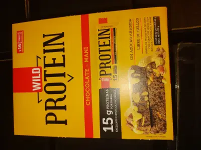 Barras de proteína Wild Protein sabor caramelo y chocolate maní - miniatura 2