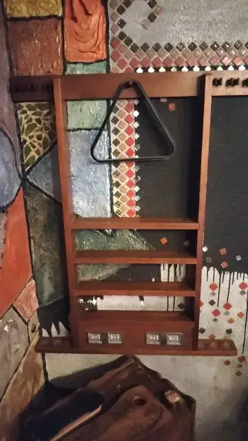 Marcador de puntuación de billar de madera - miniatura 1