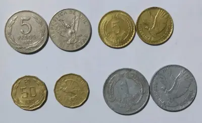 Colección de monedas antiguas de Chile - miniatura 2