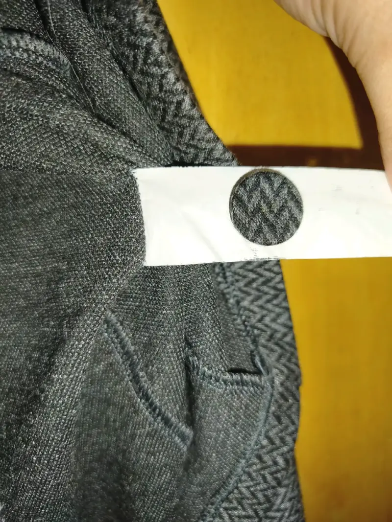 Vestido de punto gris con bolsillos - 4