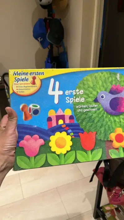 Juego de mesa infantil 4 Erste Spiele - miniatura 1