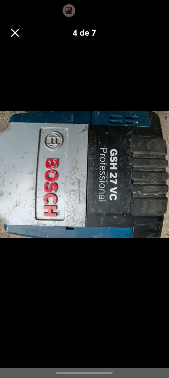 Martillo demoledor Bosch GSH 27 VC profesional - 4