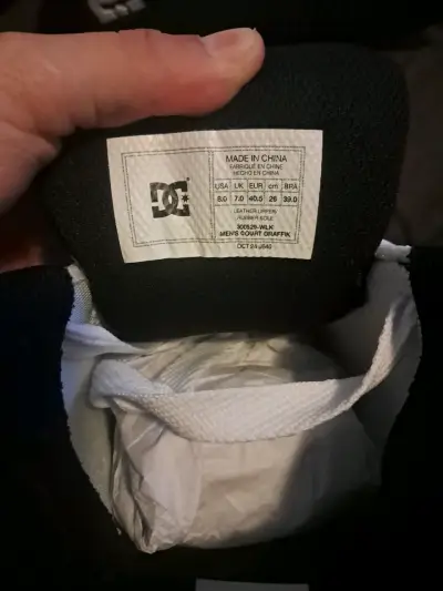 Zapatillas deportivas DC blancas para hombre - miniatura 2