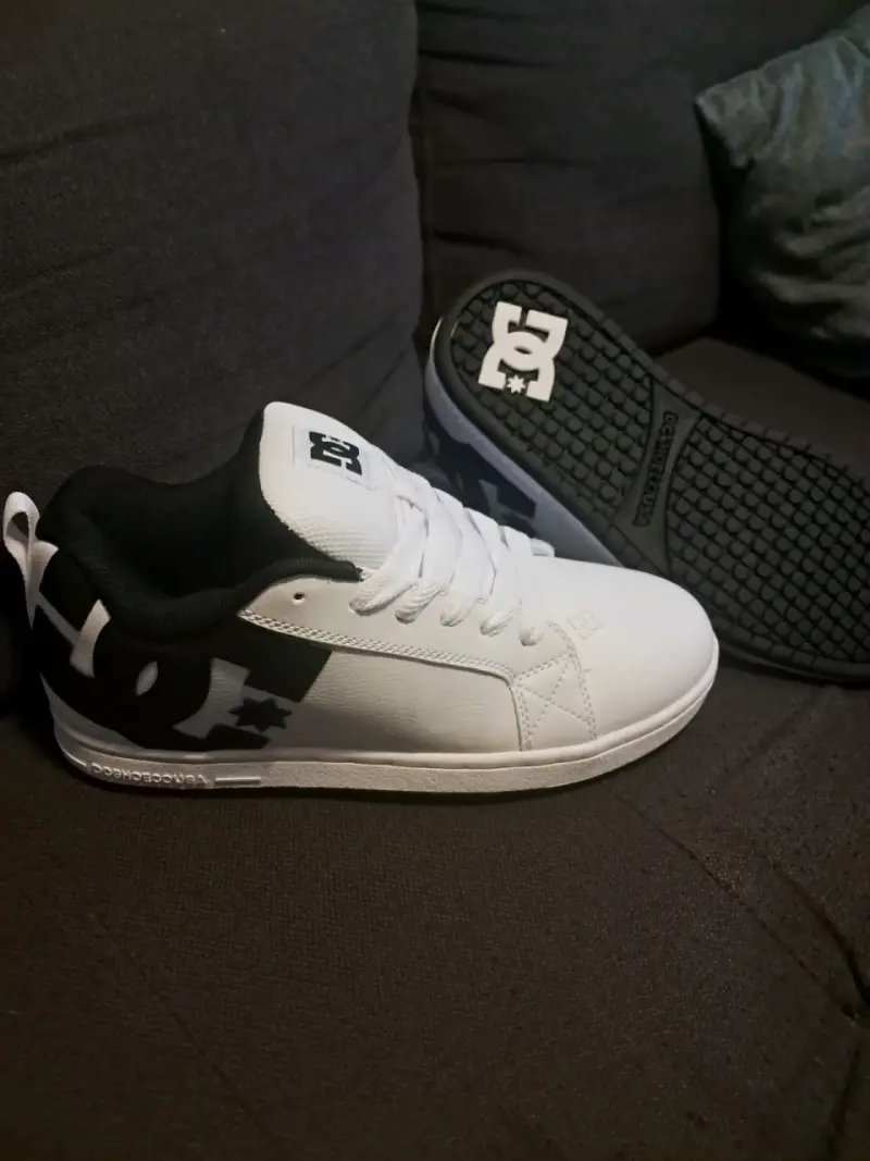 Zapatillas deportivas DC blancas para hombre - 3
