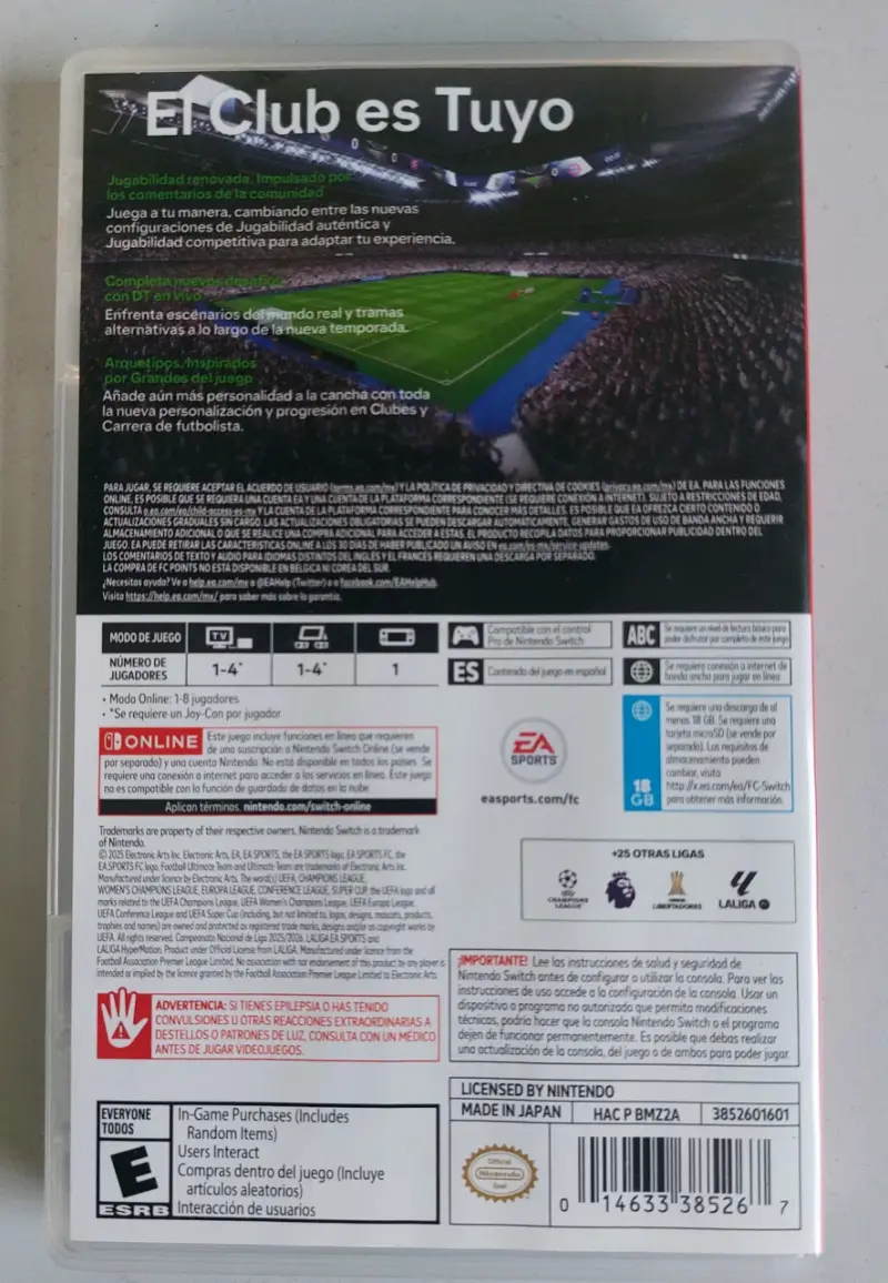 Videojuego EA Sports FC 26 para Nintendo Switch - 2
