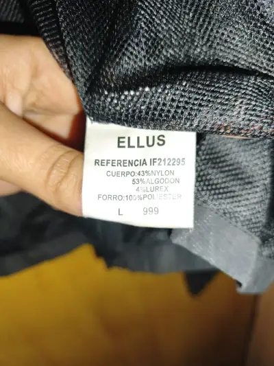 Chaqueta Negra Ellus Originals de Calidad Premium - miniatura 5