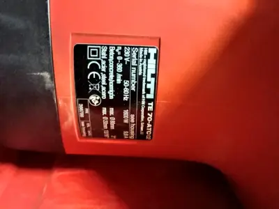 Martillo Demoledor Hilti TE 70 ATC en Buen Estado - miniatura 2