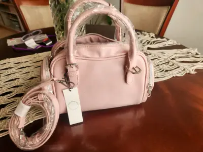 Bolso cartera rosa Todomoda - miniatura 1