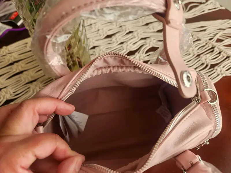 Bolso cartera rosa Todomoda - 4