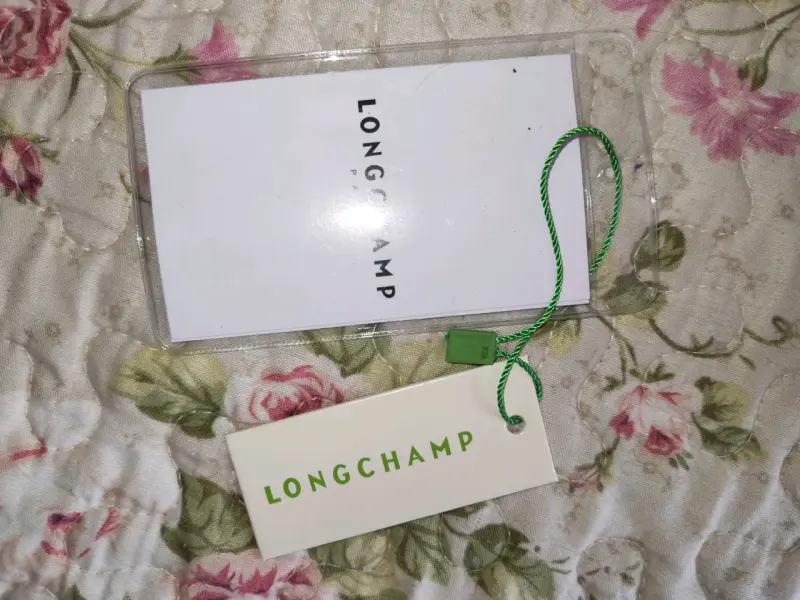 Bolso Longchamp beige con asas largas - 3