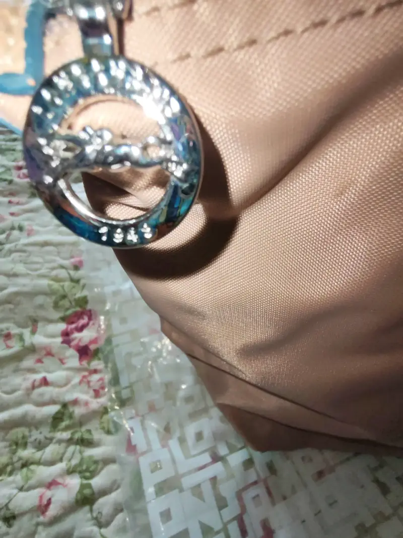 Bolso Longchamp beige con asas largas - 5