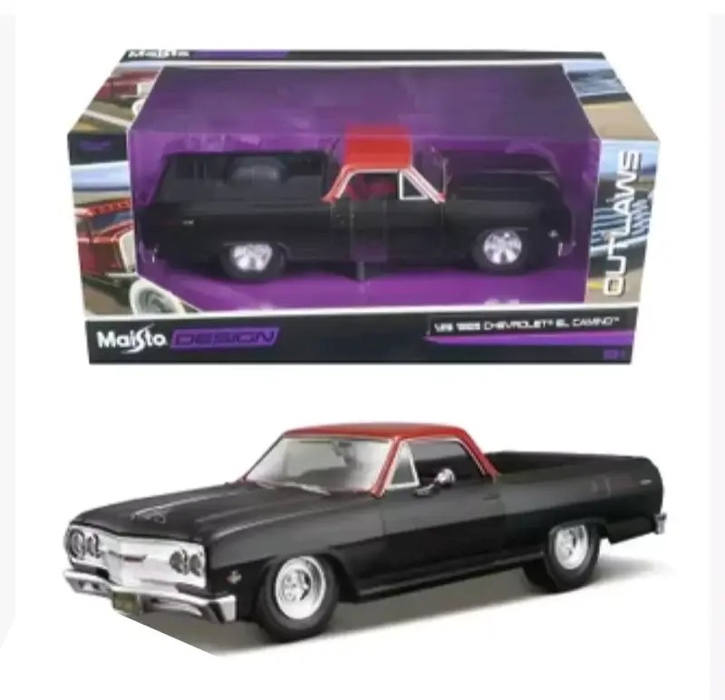 Chevrolet El Camino 1965 a escala 1:25,metal 20cm. - 3