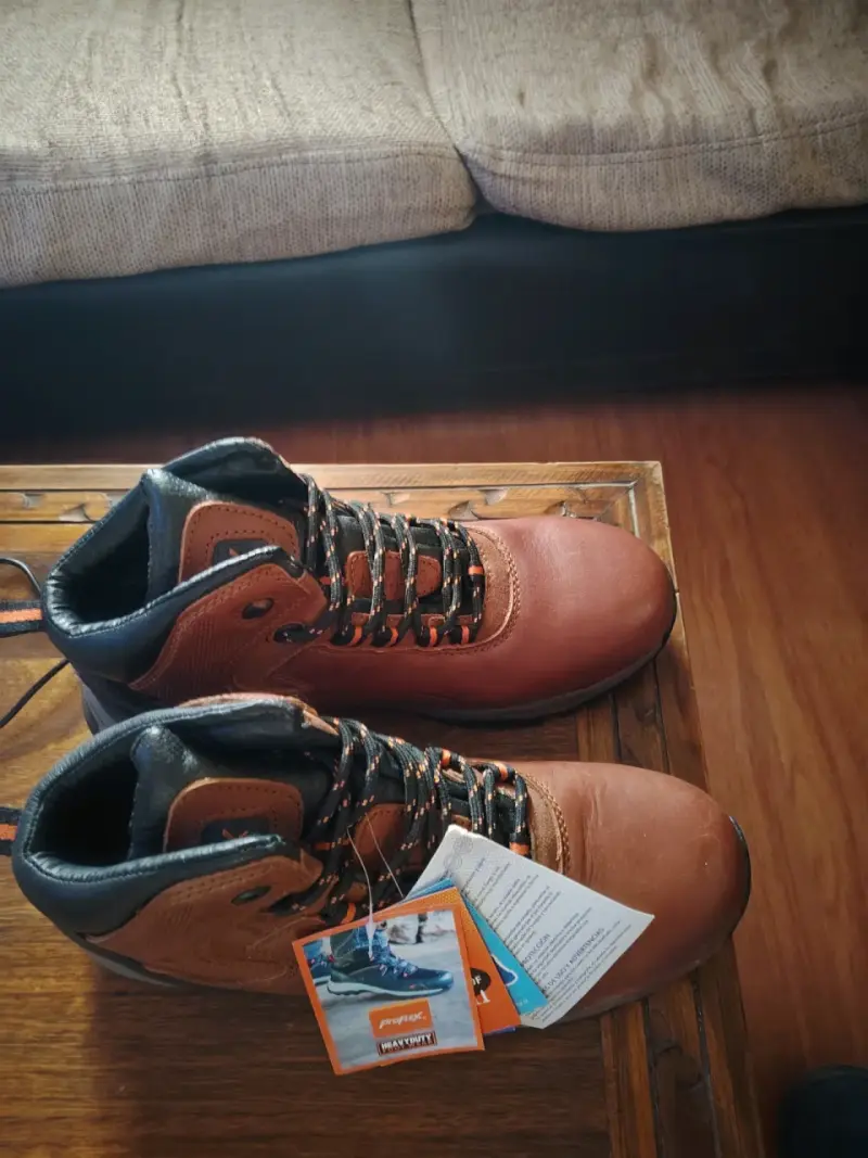 Botas de trabajo Protex marrones con cordones - 2