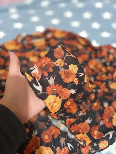 Polera Malla Floral - miniatura 2