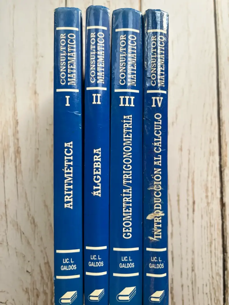 Libros Consultor Matemático de L. Galdos - 2