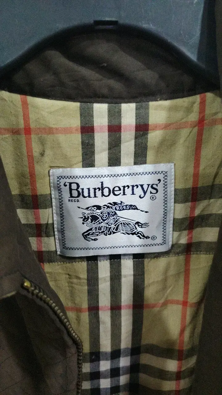 Chaqueta acolchada Burberry marrón para hombre - 2