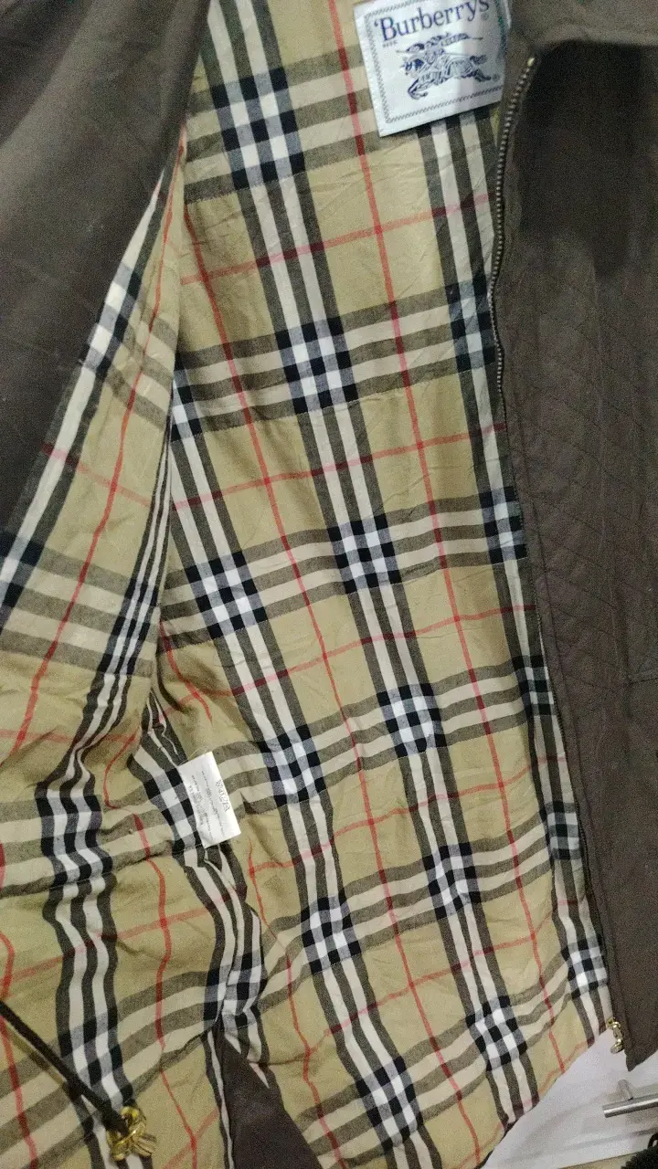 Chaqueta acolchada Burberry marrón para hombre - 3