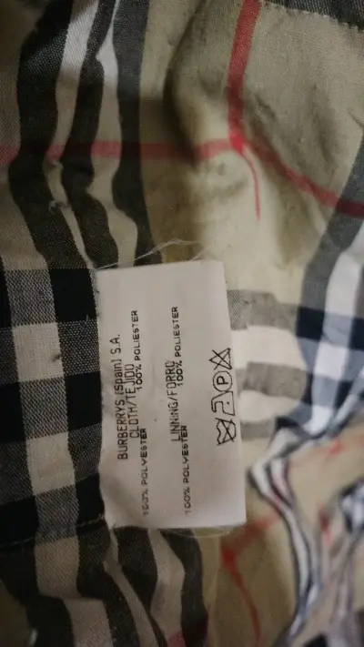 Chaqueta acolchada Burberry marrón para hombre - miniatura 4