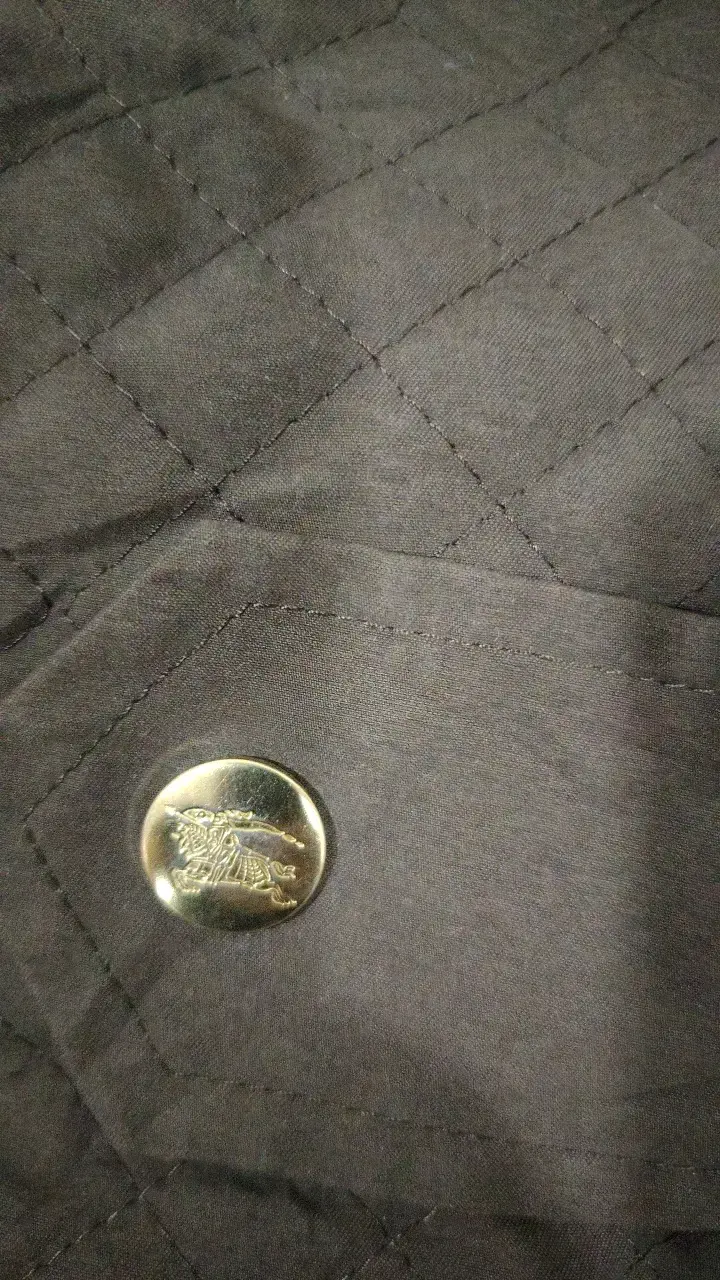 Chaqueta acolchada Burberry marrón para hombre - 6