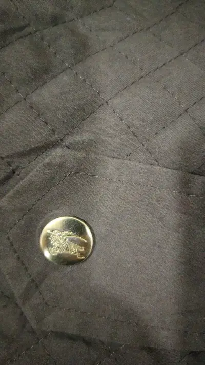 Chaqueta acolchada Burberry marrón para hombre - miniatura 6