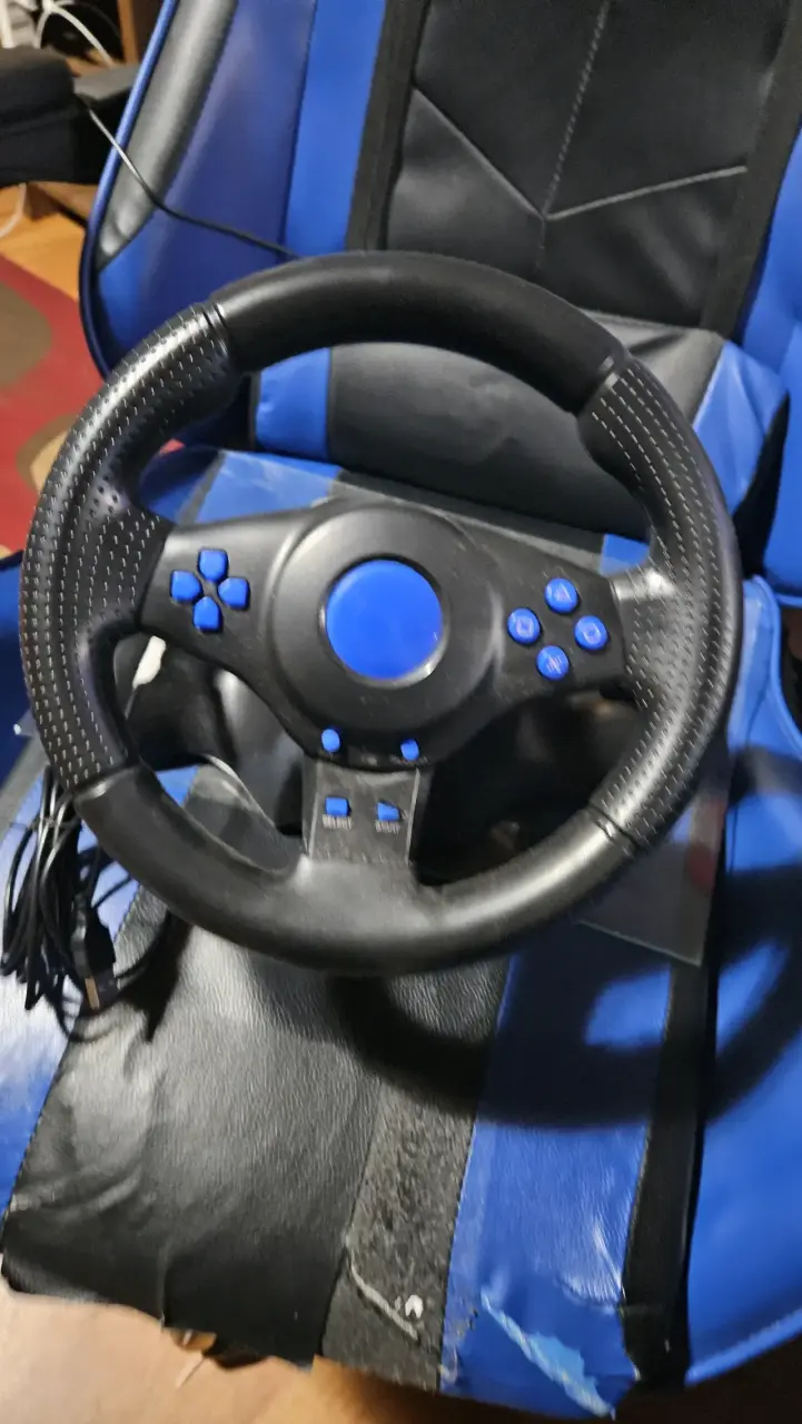 Volante de Juego para Consola con Cable USB - 2