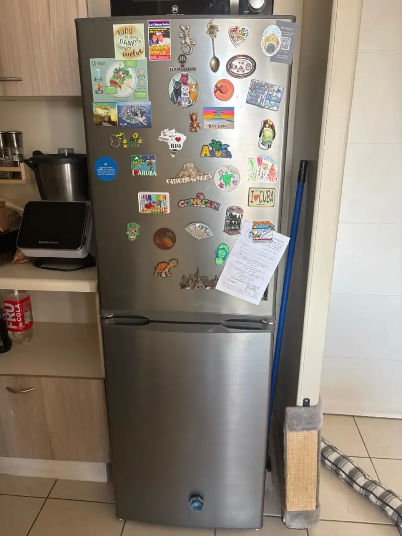 Refrigerador Mademsa de acero inoxidable - 2