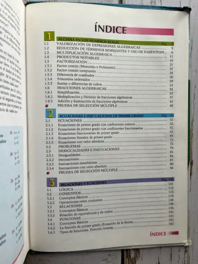 Libro de Álgebra Arrayán para estudiantes - miniatura 5