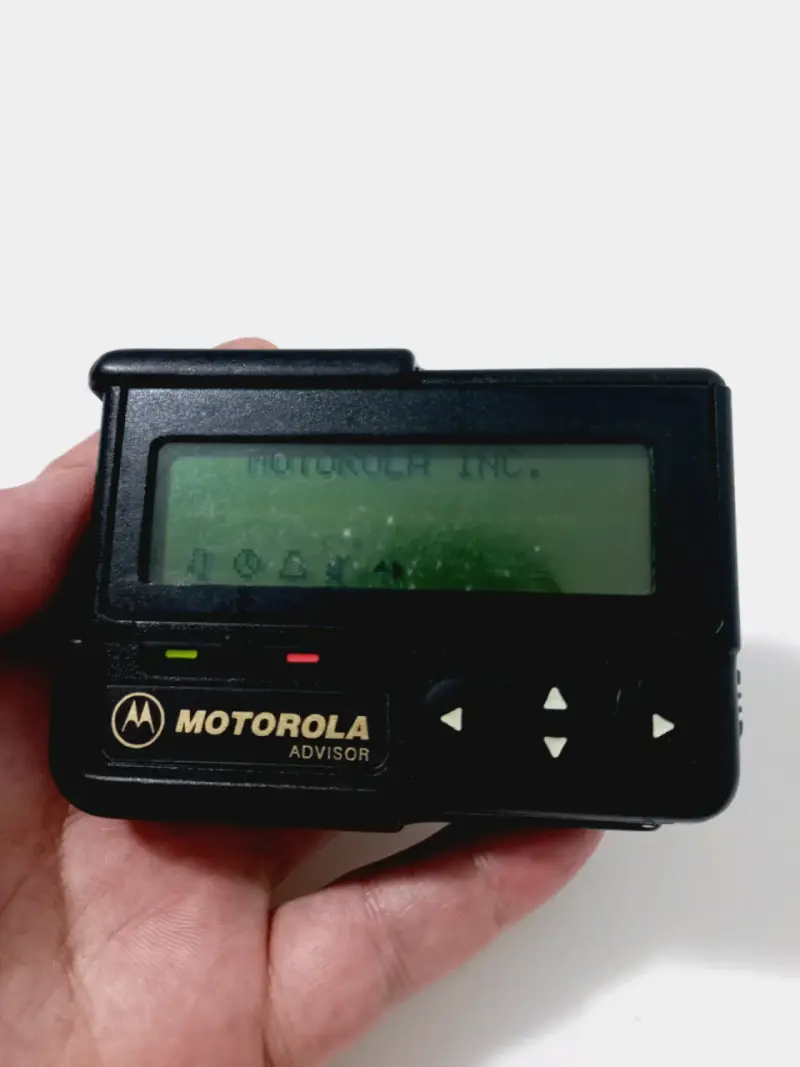 Buscapersonas Motorola Advisor vintage - 2