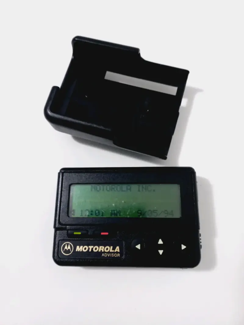 Buscapersonas Motorola Advisor vintage - 5