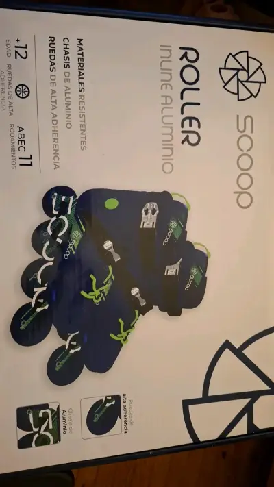 Patines Roller Inline Aluminio Scoop Talla M - miniatura 1