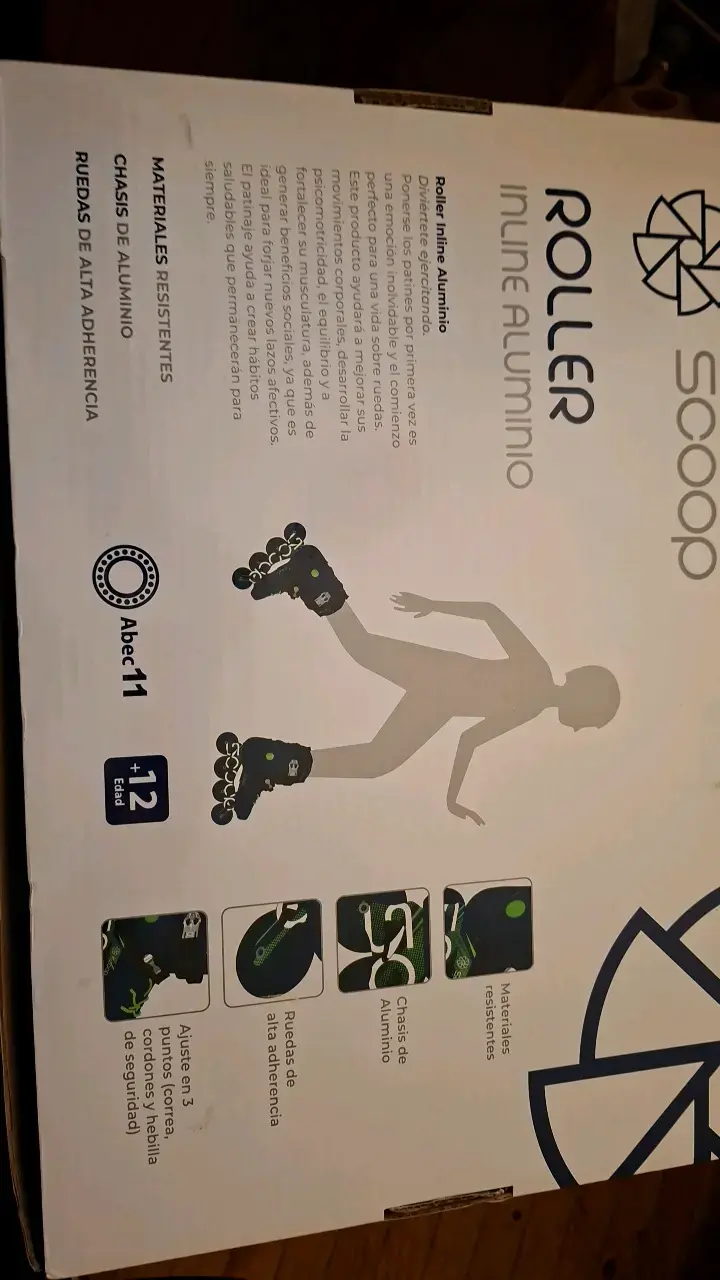Patines Roller Inline Aluminio Scoop Talla M - 3