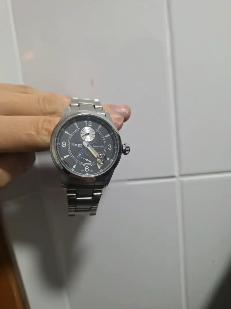 Reloj automático Timex con correa de acero - 5