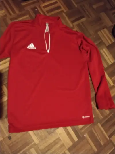 polera M/ L  Adidas Entrada 22  1/4 cierre. - miniatura 1