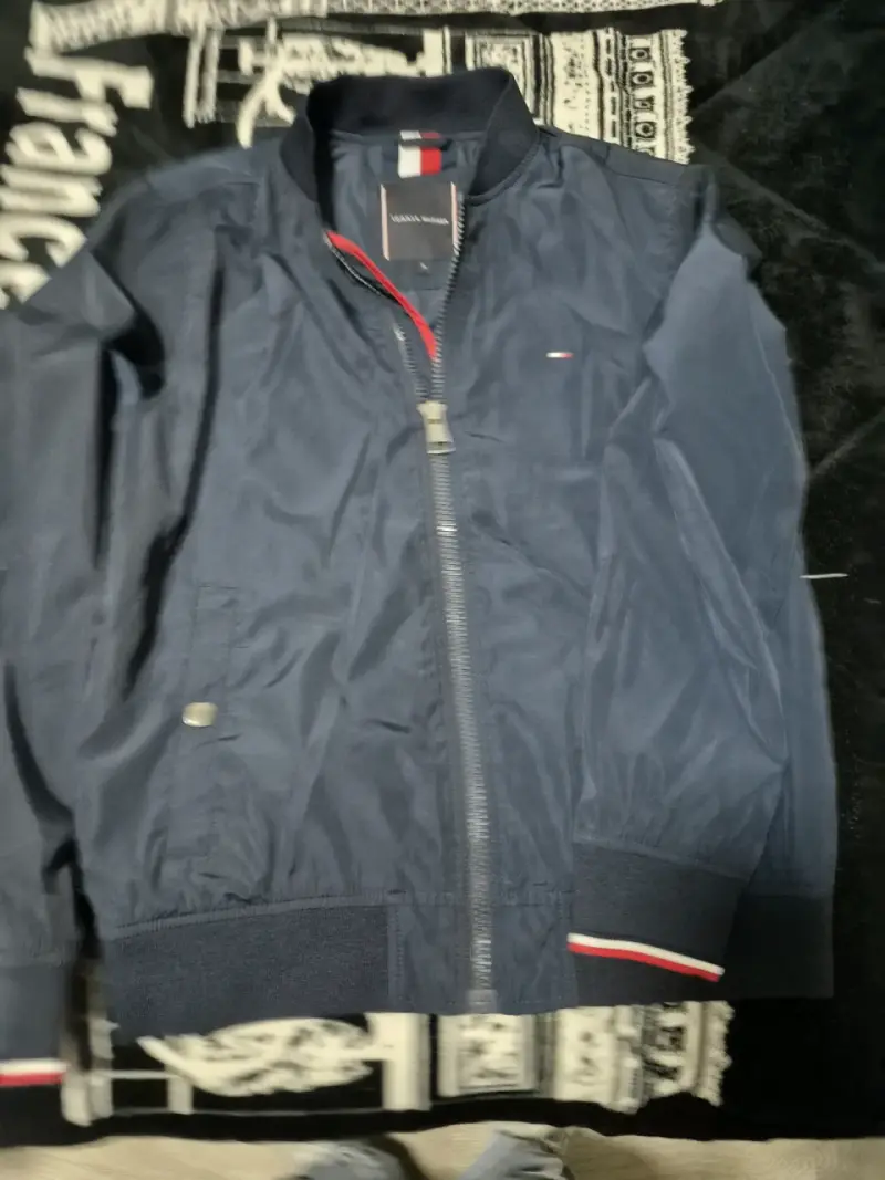 Chaqueta bomber azul marino Tommy Hilfiger - 1