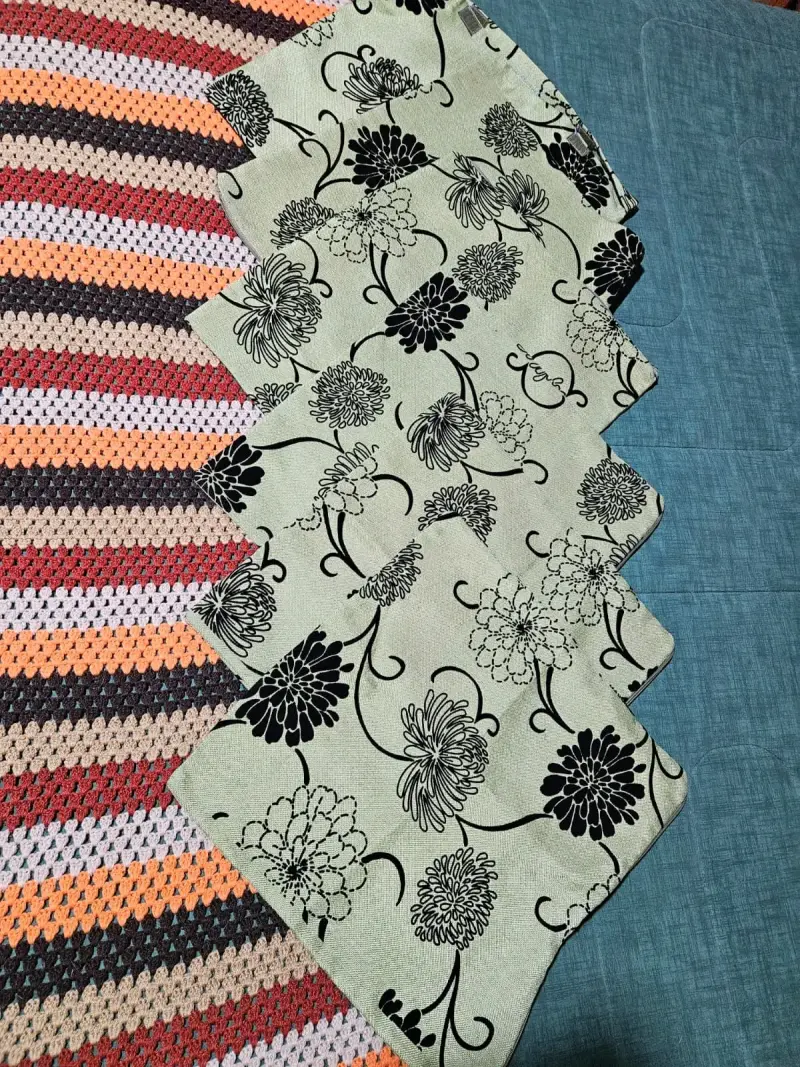 Fundas de lino de 43x43 cm - 2