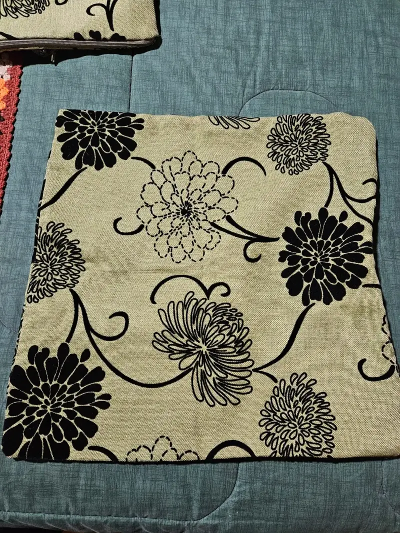 Fundas de lino de 43x43 cm - 4