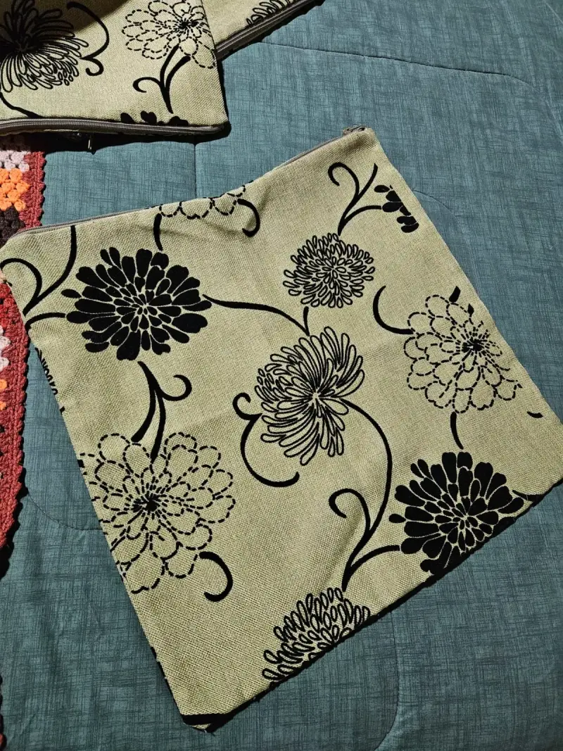 Fundas de lino de 43x43 cm - 5